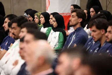 عکس‌هایی از دیدار مدال‌آوران ورزشی و علمی با رهبر انقلاب (۲۸ مهرماه ۱۴۰۴)