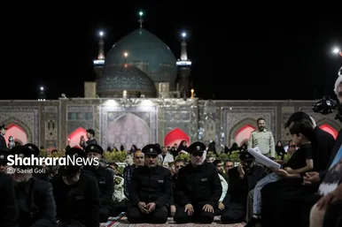گزارش تصویری | بزرگداشت شهدای اقتدار ایران در حرم امام رضا علیه‌السلام