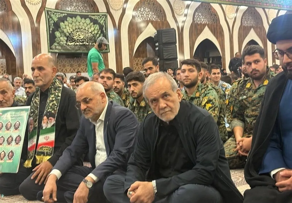 پزشکیان در مراسم گرامیداشت شهدای اقتدار و امنیت پلیس حضور یافت