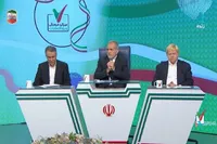 ویدئو| واکنش پزشکیان به رفتار عجیب محمد فاضلی در میزگرد فرهنگی