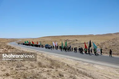 گزارش تصویری | آغاز موج پیاده‌روی زائران به مشهد همزمان با ایام شهادت امام رضا(ع)