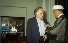 گزارش تصویری | استاد &laquo;محمود فرشچیان&raquo;