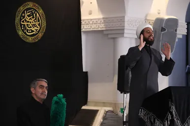 مراسم احیای ناشنوایان در حرم مطهر امام رضا(ع) 