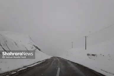 طبیعت زمستانی روستای آبقد