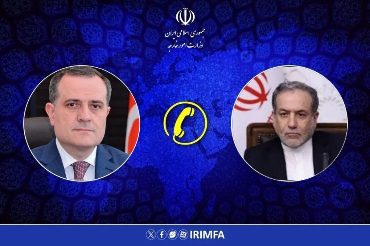 گفتگوی تلفنی وزرای امور خارجه جمهوری اسلامی ایران و جمهوری آذربایجان| تکذیب شلیک هرگونه‌ پرتابه به سمت جمهوری نخجوان