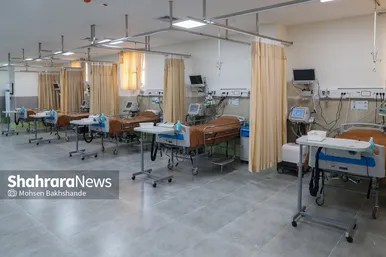 افتتاح بزرگترین ICU شرق کشور در مشهد