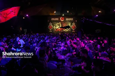 مراسم احیاء شب ۲۱ ماه رمضان و وداع با پیکر شهید گمنام در شهرک شهید رجایی