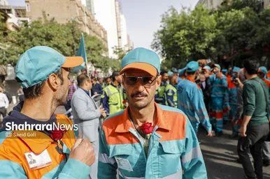 گزارش تصویری | آیین اذن خدمت با حضور نیرو‌های خدمات شهری مشهد (۱۰ اردیبهشت ۱۴۰۴)
