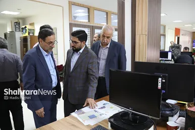 بازدید جمعی از مسئولین شهری و استانی مشهدمقدس از موسسه فرهنگی شهرآرا (۵) (۱۷ مرداد ۱۴۰۳)
