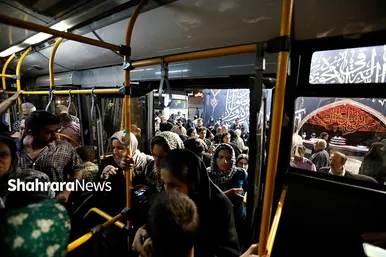 گزارش تصویری | خدمات رسانی اتوبوسرانی و مترو مشهد به زائران و مجاوران در روزهای پایانی ماه صفر