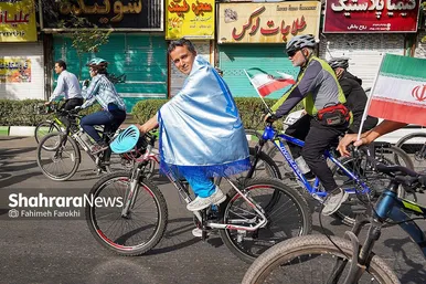 گزارش تصویری | همایش دوچرخه سواری عمومی و خانوادگی  پویش #من_ایرانم در مشهد (۳ تیر ۱۴۰۴)