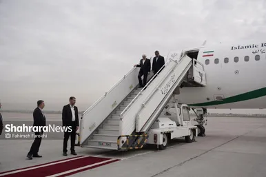 گزارش تصویری | ورود معاون اول رئیس جمهوری به مشهد