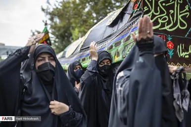کاروان نمادین اسرای کربلا «بنی اسد»