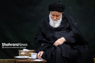 دیدار خبرنگاران و اصحاب رسانه با آیت الله علم الهدی به مناسبت روز خبرنگار