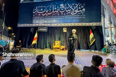 گزارش تصویری | موکب فرهنگی شهرداری مشهد در نجف اشرف و مسیر پیاده روی زائران اربعین (۸ مرداد ۱۴۰۵)