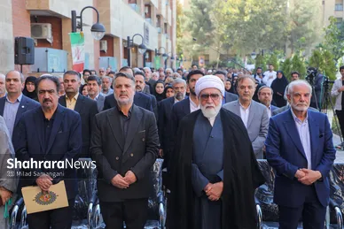 گزارش تصویری | افتتاح خوابگاه دانشجویی ۴۰۰ نفری سرای نجمه خاتون (س) در دانشگاه علوم پزشکی مشهد