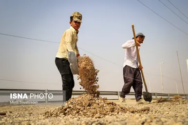 آماده سازی مرز شلمچه برای اربعین حسینی