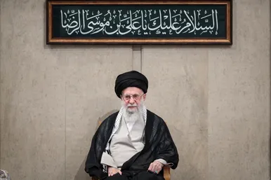 گزارش تصویری | سخنرانی رهبر معظم انقلاب در مراسم عزاداری شهادت امام رضا(ع)