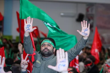 همایش باشکوه حضور و اقتدار بسیجیان