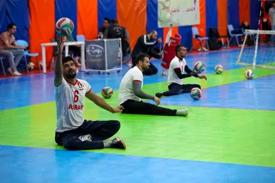 اردوی تیم ملی والیبال نشسته در مشهد