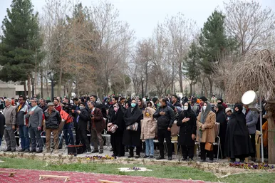 آیین نوروزگاه در آرامگاه حکیم ابوالقاسم فردوسی