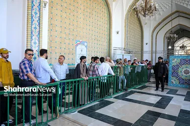 عکس‌هایی از مرحله دوم انتخابات چهاردهمین دوره ریاست‌جمهوری در مشهد (۶)