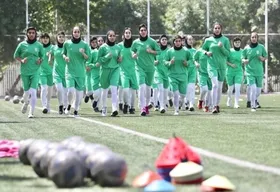 آخرین تمرین تیم ملی فوتبال بانوان پیش از اعزام به استرالیا برگزار شد| حضور رئیس فدراسیون در حاشیه این تمرین