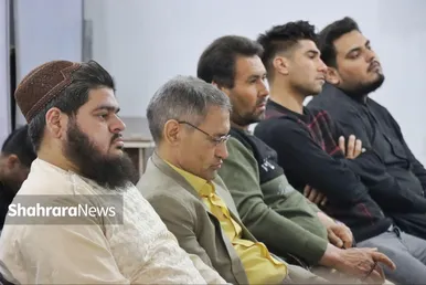 ابراز همدردی مهاجرین افغانستانی در مشهد با ملت شریف ایران