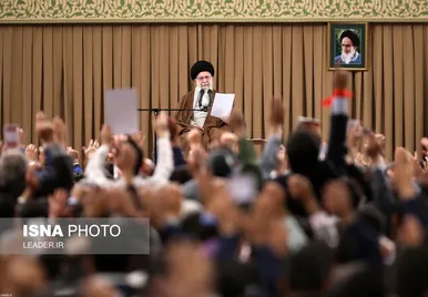 دیدار کارگران با رهبر معظم انقلاب