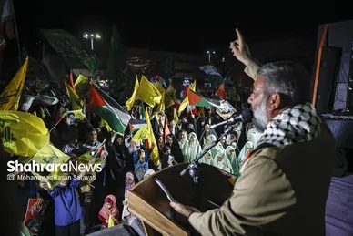 گزارش تصویری | بزرگداشت اولین سالگرد شهادت سیدالشهدای مقاومت، شهید سید حسن نصرالله در مشهد