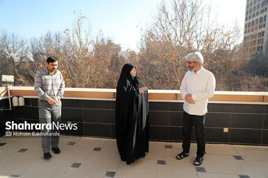 بازدید عضو شورای اسلامی شهر مشهد از موسسه فرهنگی شهرآرا
