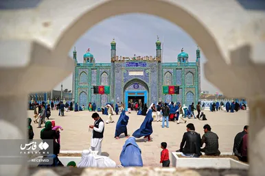 زیارت سخی در شهر مزارِ شریف افغانستان