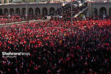 گزارش تصویری | عکس‌هایی از روز دوم وداع در مصلی بزرگ تهران (۱۴ تیرماه ۱۴۰۵)