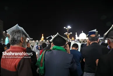 احیای شب بیست و سوم ماه مبارک رمضان در حرم مطهر رضوی