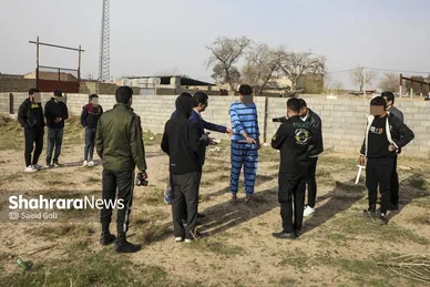 گزارش تصویری | بازسازی صحنه قتل در روستای «امرغان»