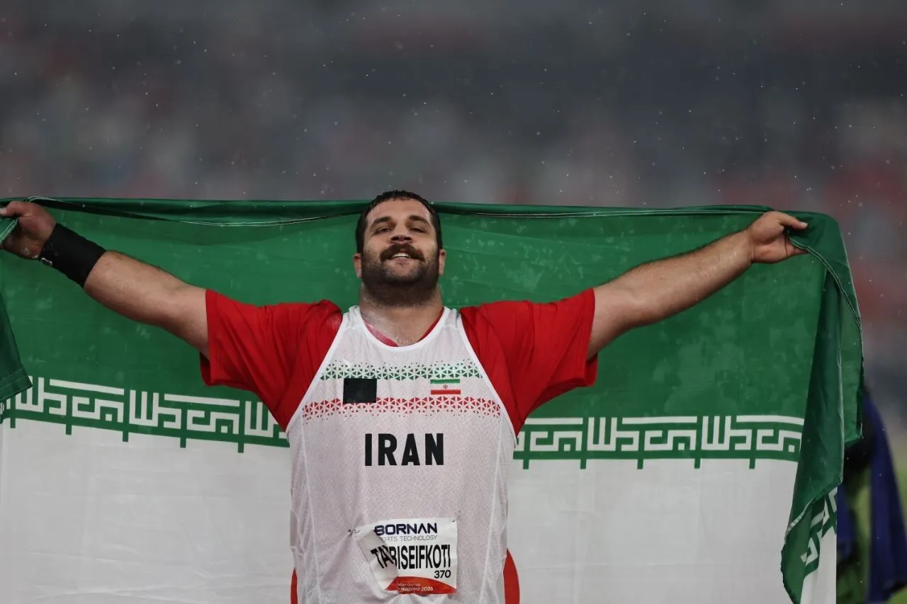 محمدرضا طیبی پرتاب وزنه