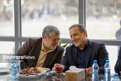 گزارش تصویری | دیدار عراقچی با شهردار و رئیس شورای شهر مشهد