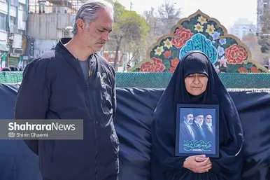 گزارش تصویری | تشییع پیکر مطهر ۶ شهید ناوهای دنا و جماران در مشهد