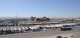 معطلی کامیون&zwnj;های حامل بار در مرز دوغارون برای ورود به افغانستان
