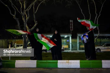 گزارش تصویری | میدان فلسطین مشهد چند ساعت پس از سال تحویل