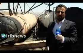 اولین فیلم از محل انفجار مخازن گاز در شرق تهران