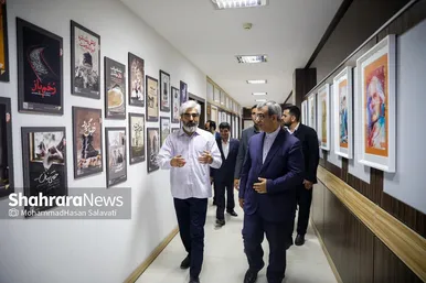 بازدید استاندار خراسان رضوی از موسسه فرهنگی شهرآرا