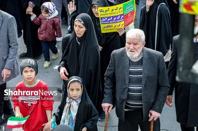 گزارش تصویری (۳) | راهپیمایی روز ۲۲ بهمن در مشهد