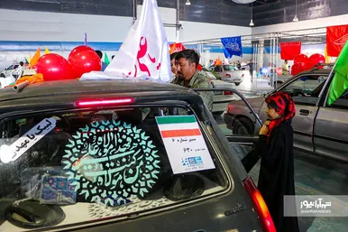 کارناوال خودرویی به مناسبت عید سعید غدیر خم در مشهد
