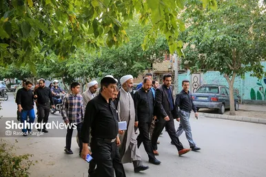 بازدید مسئولان کشوری و شهری از حاشیه شهر مشهد