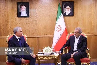 عکس‌هایی از دیدارهای مهمانان مراسم تحلیف با رئیس جمهور
