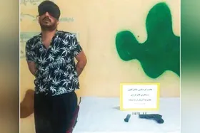 زمین&zwnj;گیر شدن یک شرور مسلح که مرتکب قتل، قطع عضو و نزاع مسلحانه شده بود