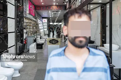 گزارش تصویری | بازسازی صحنه قتل در خیابان توس ۳۳ مشهد