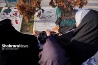 ویدئو | به یادِ رفتگان؛ آیین چراغ برات در مشهد