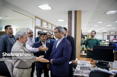 بازدید استاندار خراسان رضوی از موسسه فرهنگی شهرآرا
